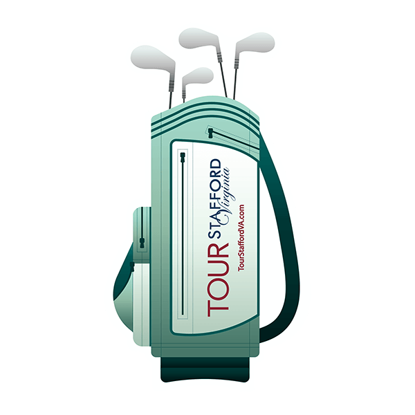 Golf Bag Sticker sticker