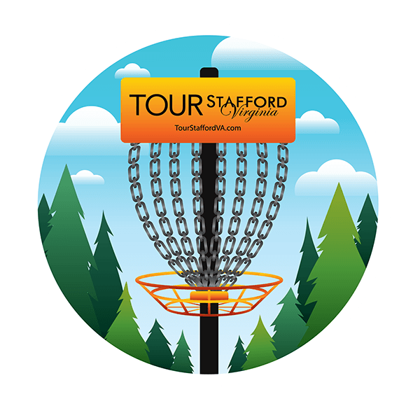 Disc Golf sticker